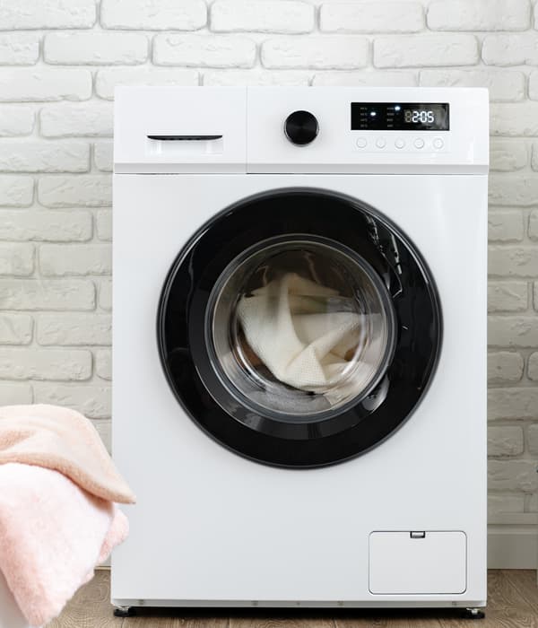 Washing machine after repair